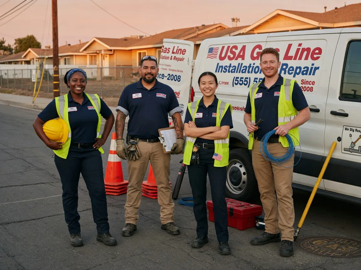 Gas Line Installation company in Riegelsville, PA
